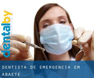 Dentista de emergência em Abaeté