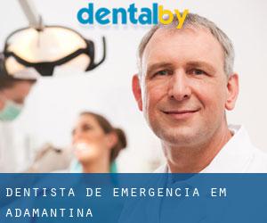 Dentista de emergência em Adamantina