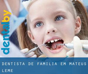 Dentista de família em Mateus Leme