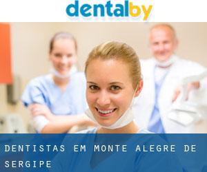 dentistas em Monte Alegre de Sergipe